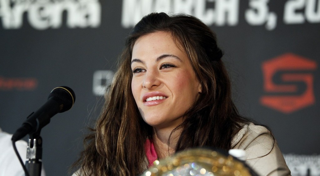 Miesha Tate Ronda Rousey vs. Gina Carano är ett skämt MMA & UFC
