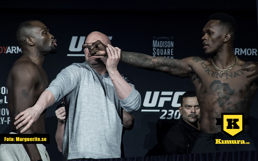 Israel Adesanya vs Derek Brunson