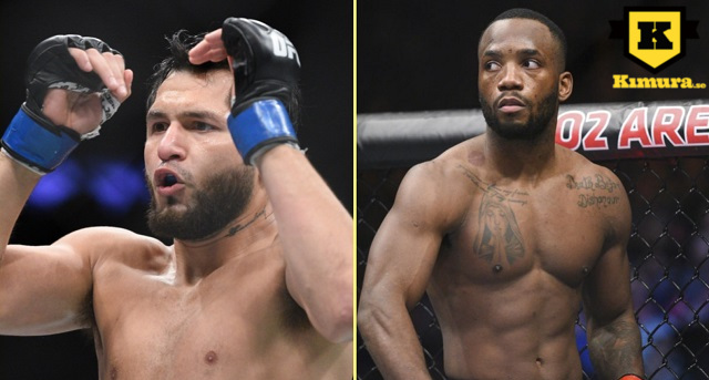 Jorge Masvidal och Leon Edwards fight