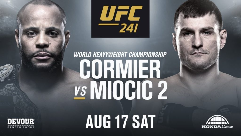 UFC 241 matchkort