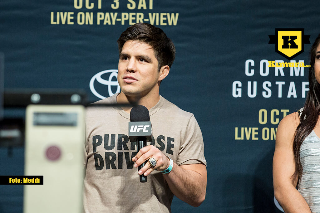 Henry Cejudo presskonferens