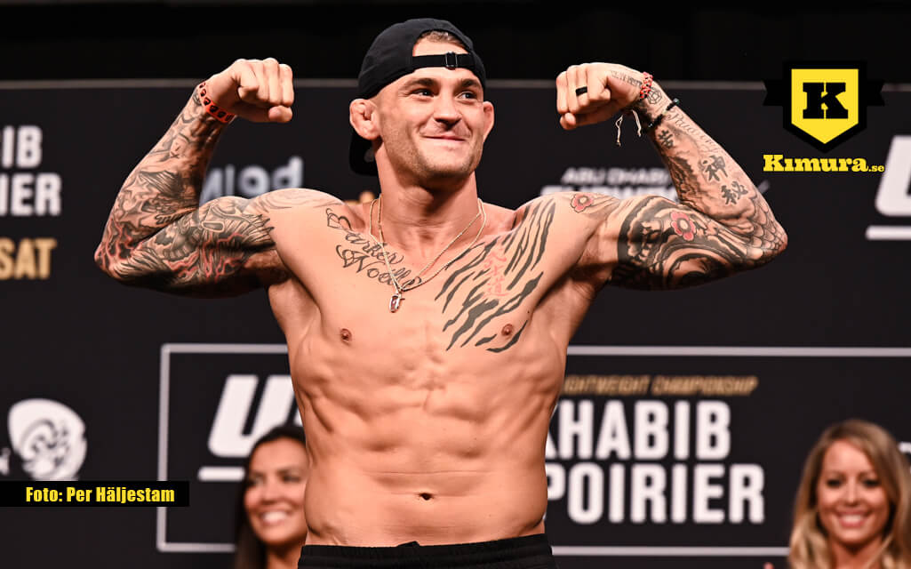 Dustin Poirier invägning