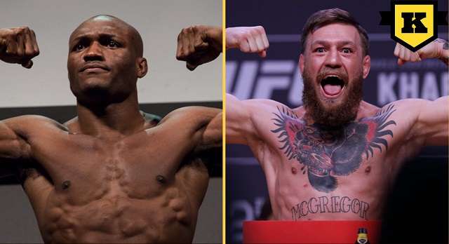 Kamaru Usman och Conor McGregor UFC