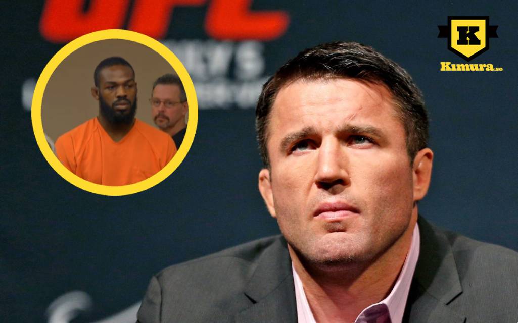 Chael Sonnen and Jon Jones