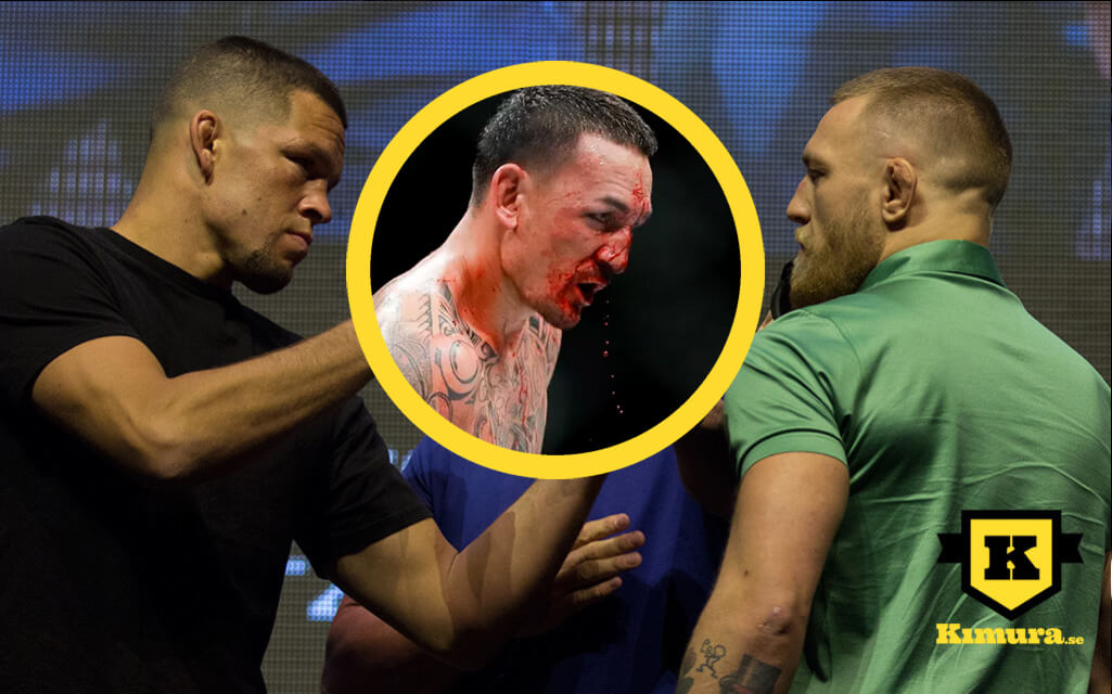 Conor McGregor Max Holloway Nate Diaz