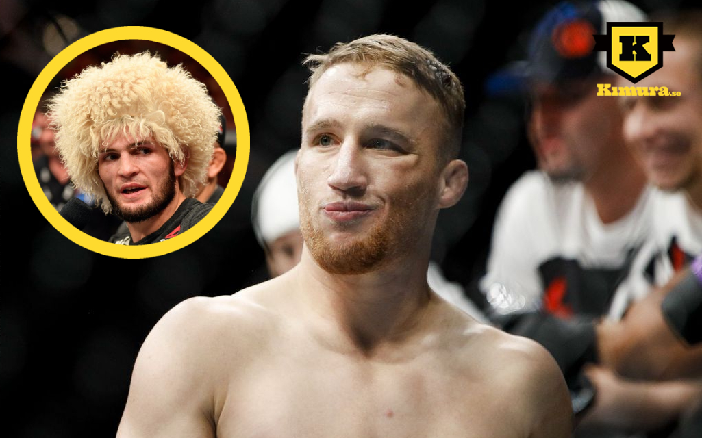 Justin Gaethje and Khabib Nurmagomedov