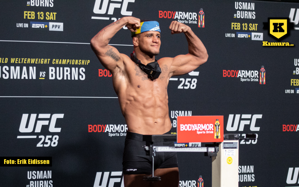 Gilbert Burns väger in på UFC 258