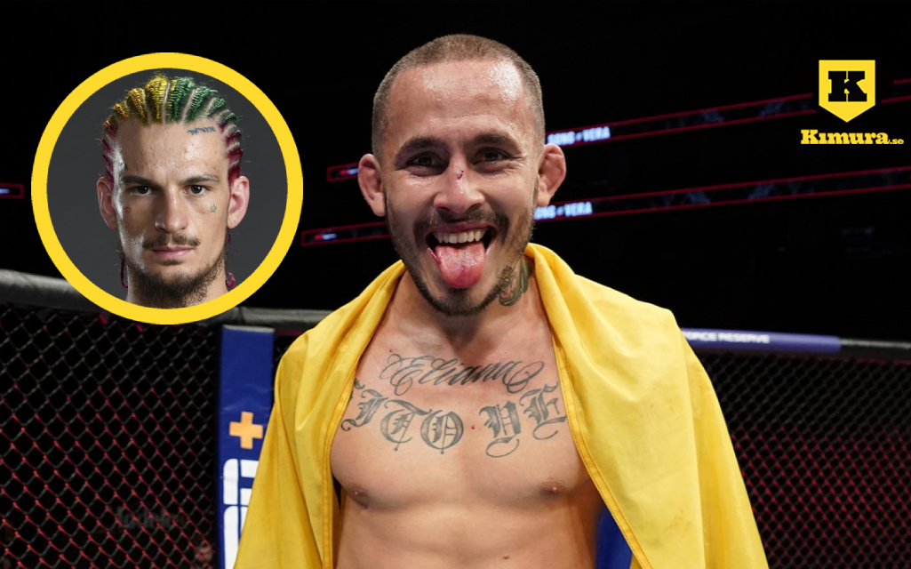 Marlon Vera med Sean O'Malley i cirkel