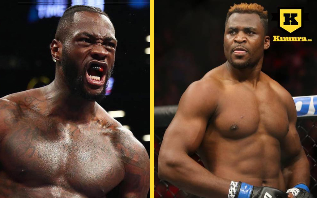 deontay wilder och francis ngannou