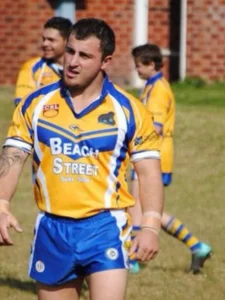 Alexander Volkanovski tränade rugby