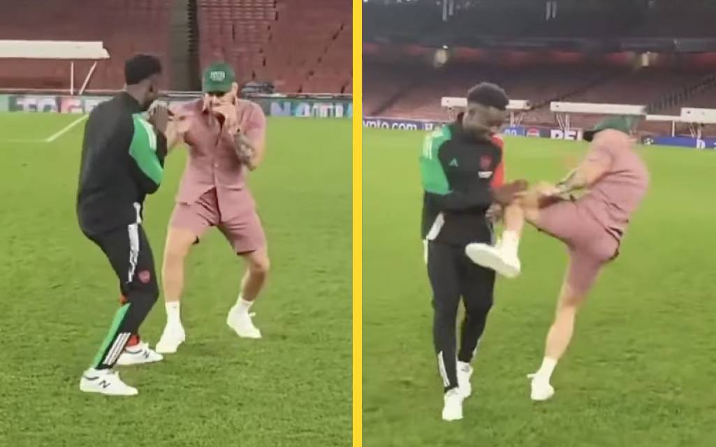 Mcgregor vs Saka