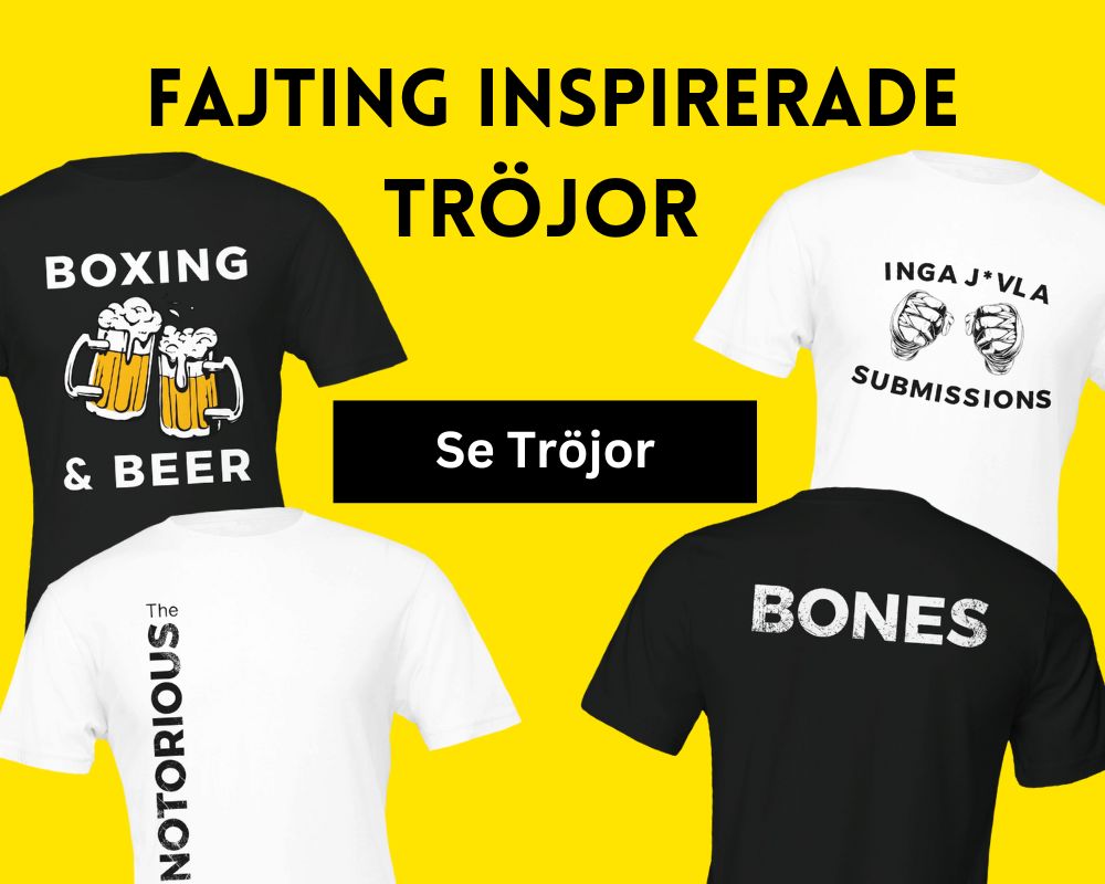 Kimura fajting inspirerade tröjor