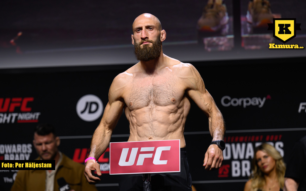 UFC London Guram Kutateladze photo by Per Häljestam