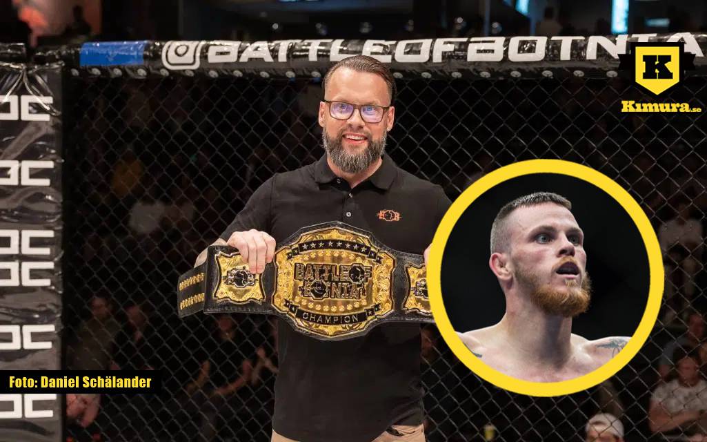 Ronnie Bergstrand Niklas Bäckström MMA-Sverige